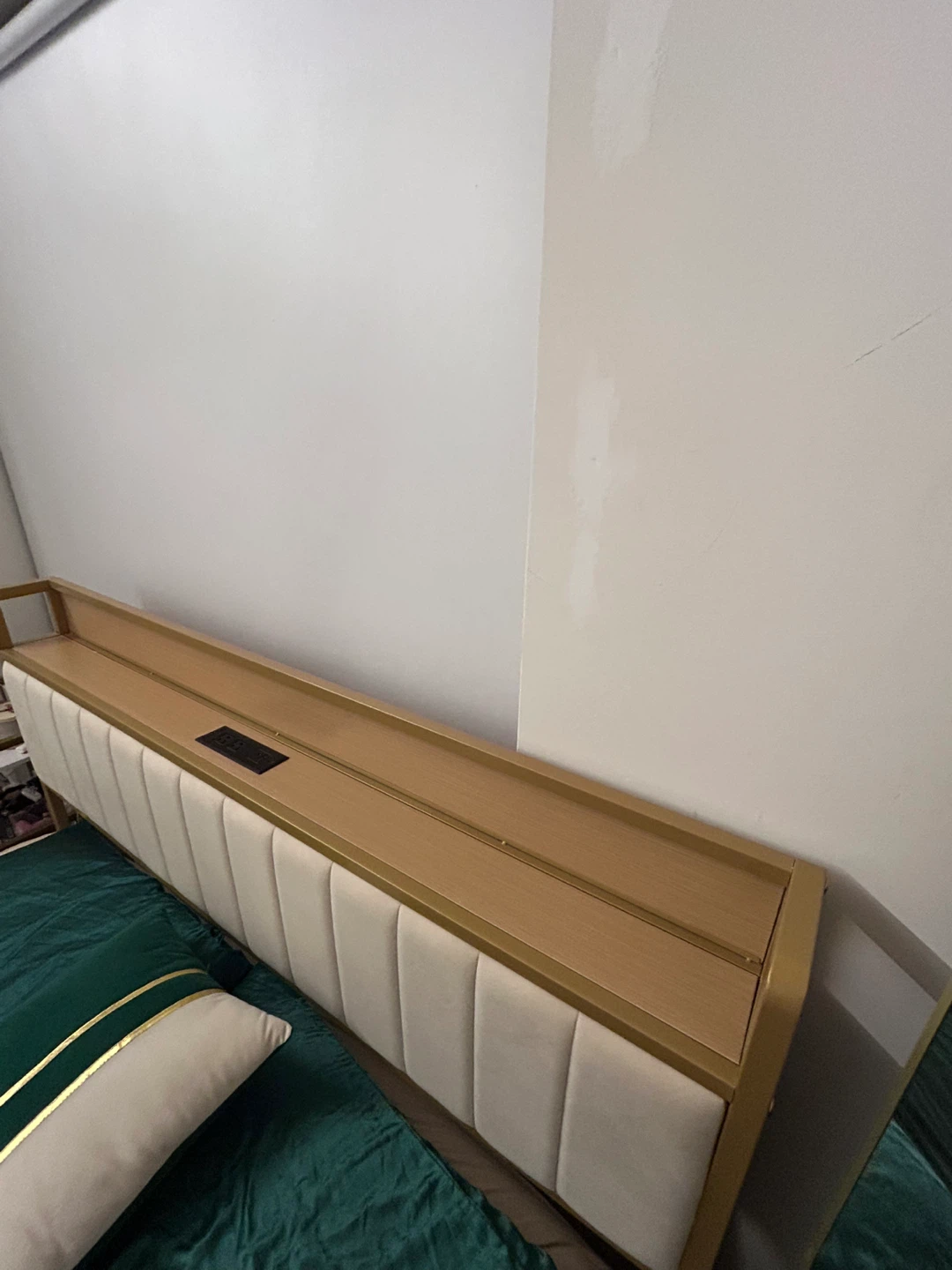 Queen Bed Frame with Headboard Storage - photo 4