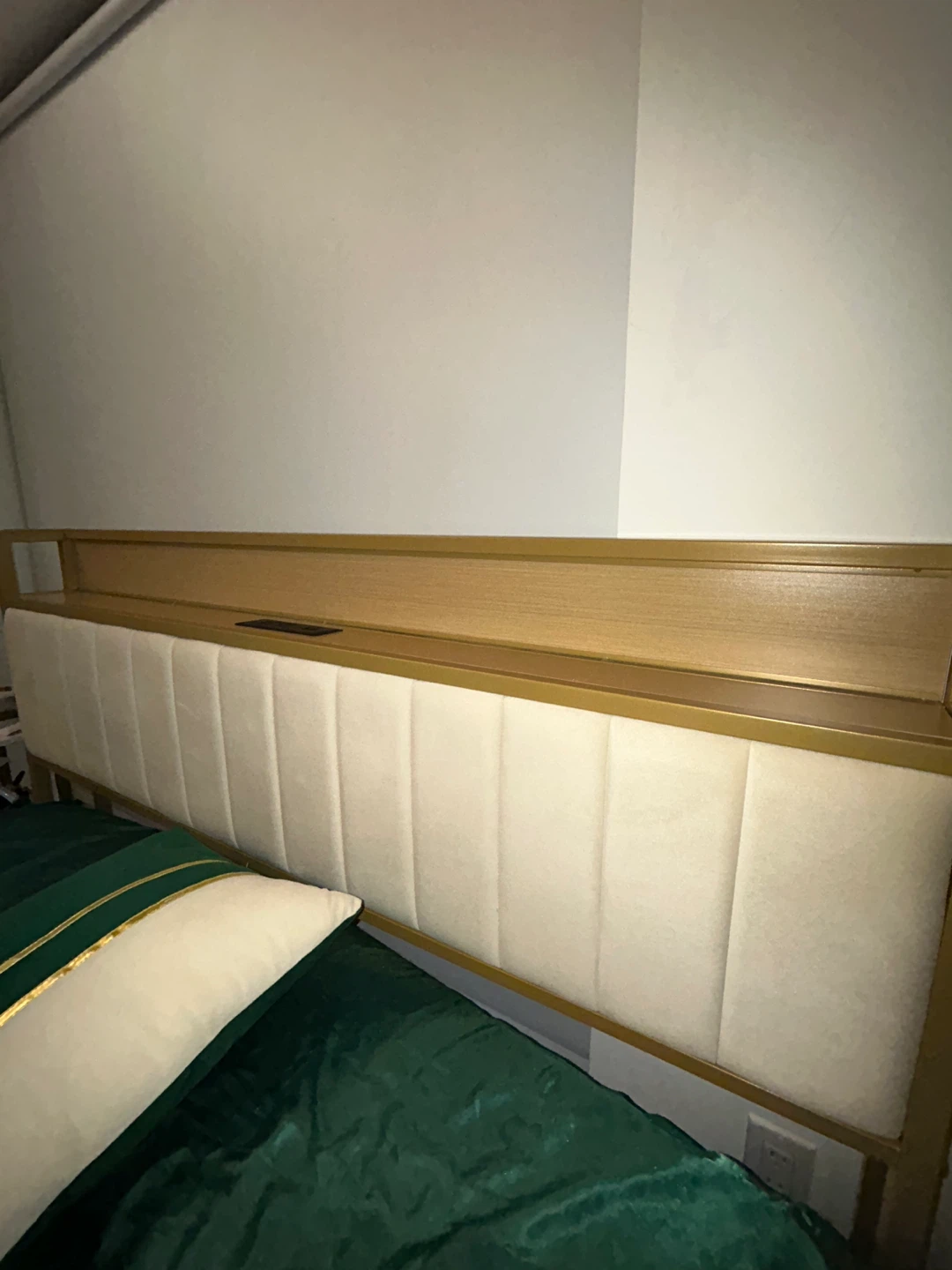 Queen Bed Frame with Headboard Storage - photo 3