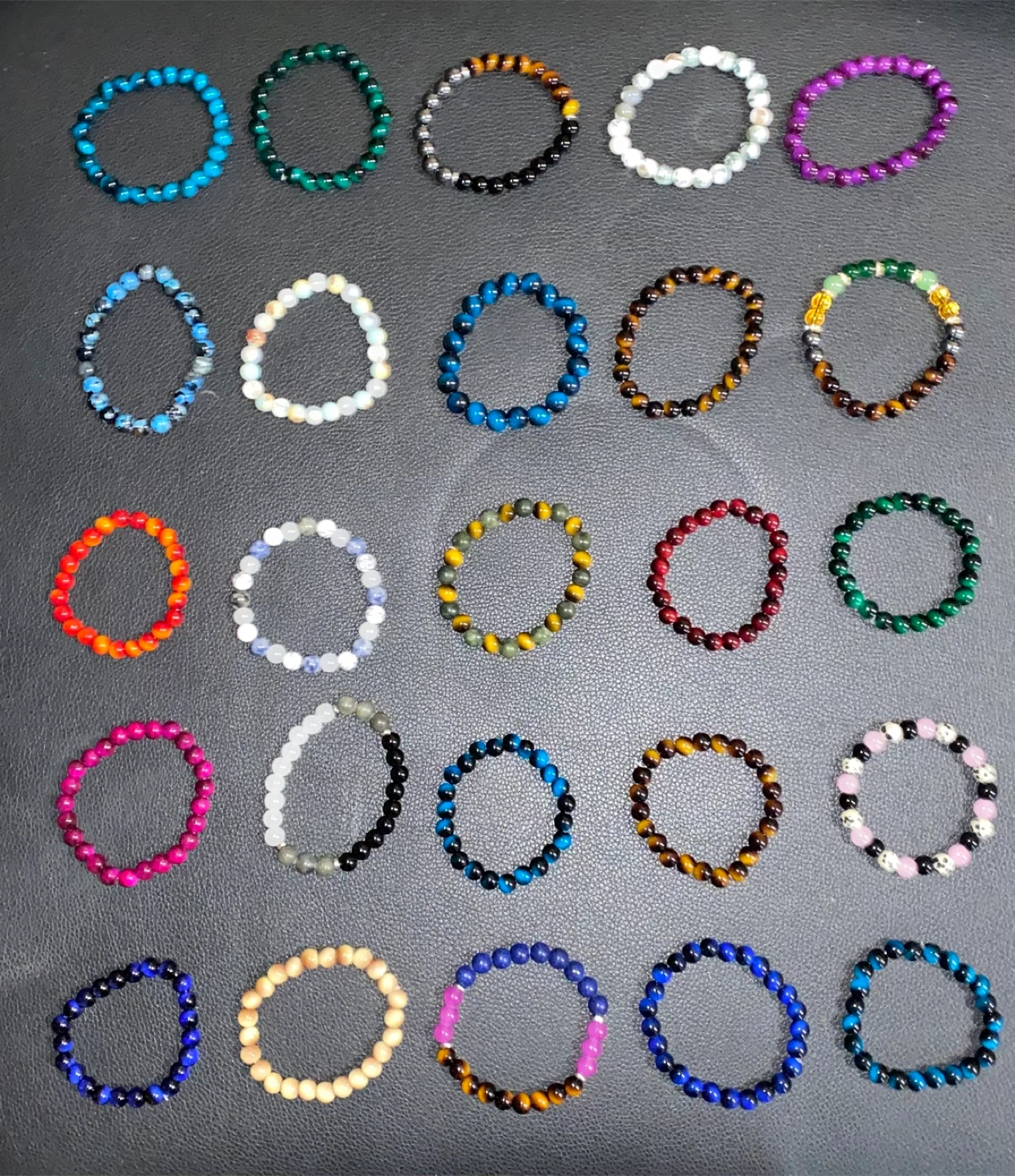 Beaded Bracelets - Assorted Colors and Styles