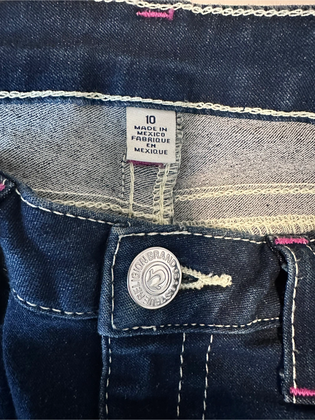 True Religion Girls Kids Size 10 Jeans - photo 3