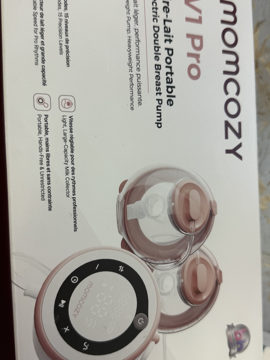 Momcozy V1 Pro Portable Double Breast Pump