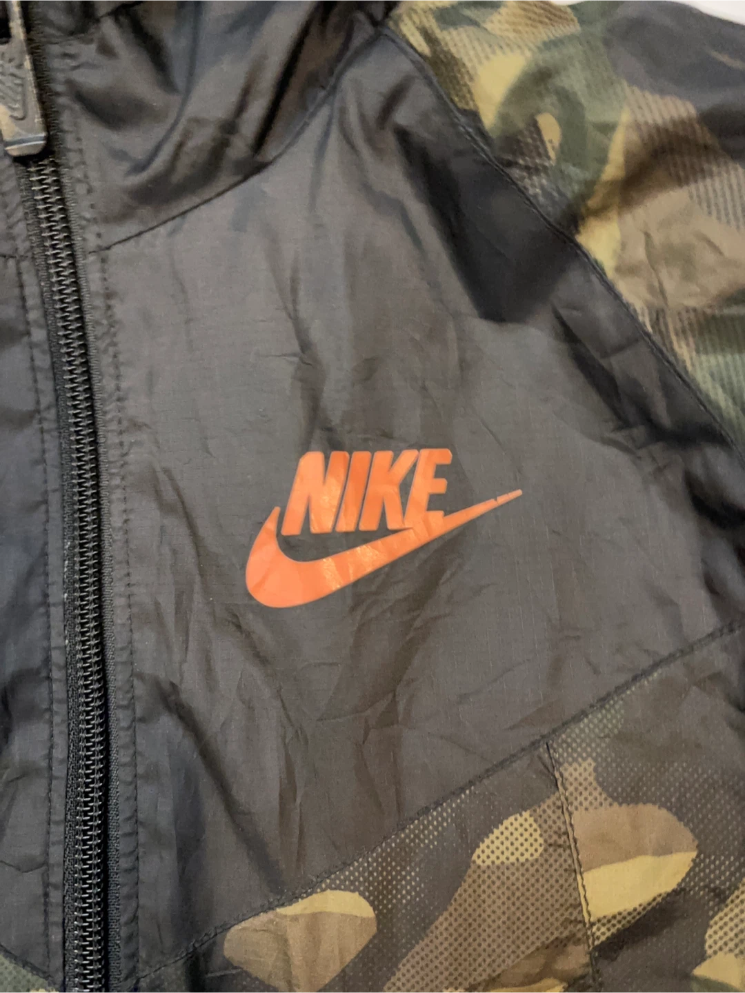 Nike Full Zip Windrunner Fleece Hoodie Jacket - Kids M - photo 2