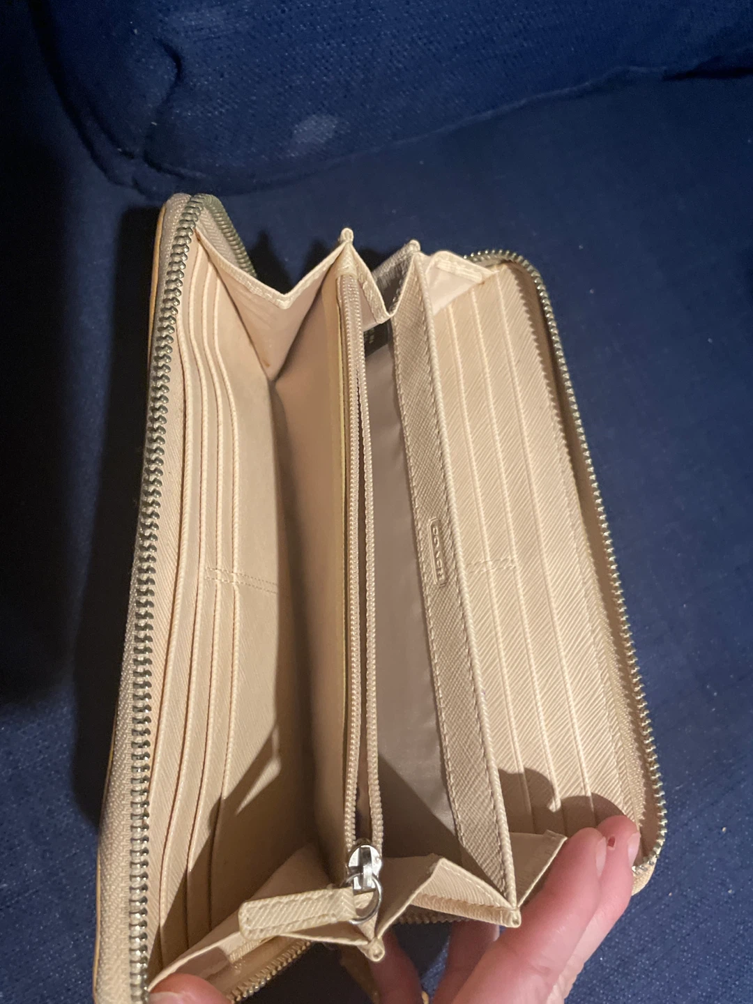 Coach Signature Zip Around Wallet - photo 2