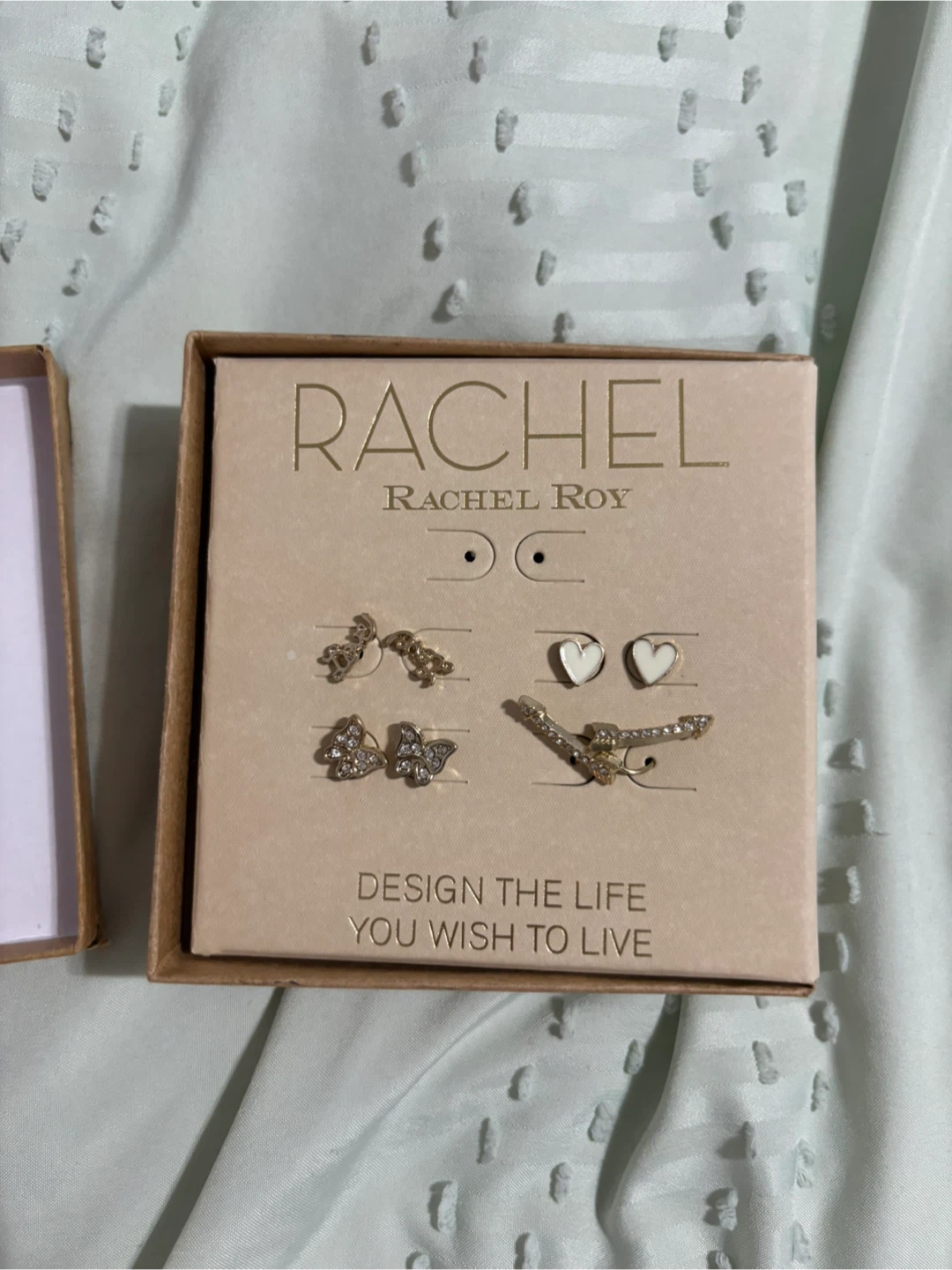 Rachel Roy Set of 4 Stud Earrings