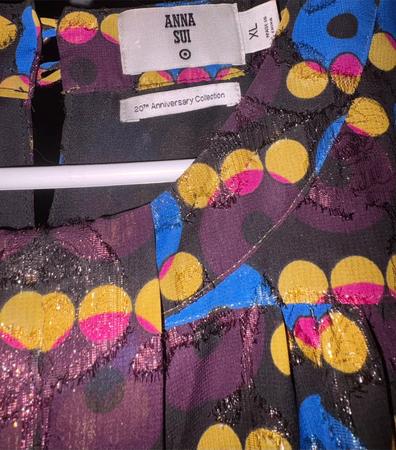 Anna Sui 20th Anniversary Collection Dress - XL - photo 2