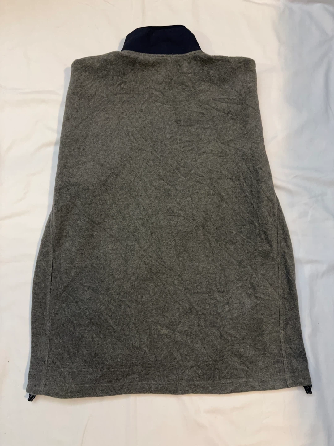 Nautica Heather Gray Quarter-zip with Navy Trim - photo 4