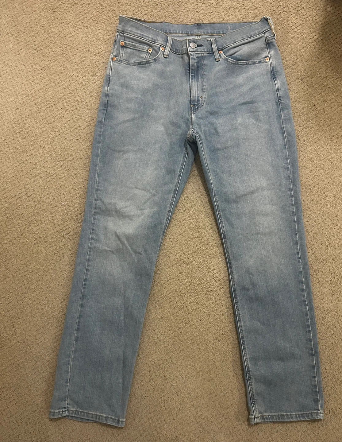 Men Levi's 541 Athletic Fit Jeans W33 L32 Light Wash