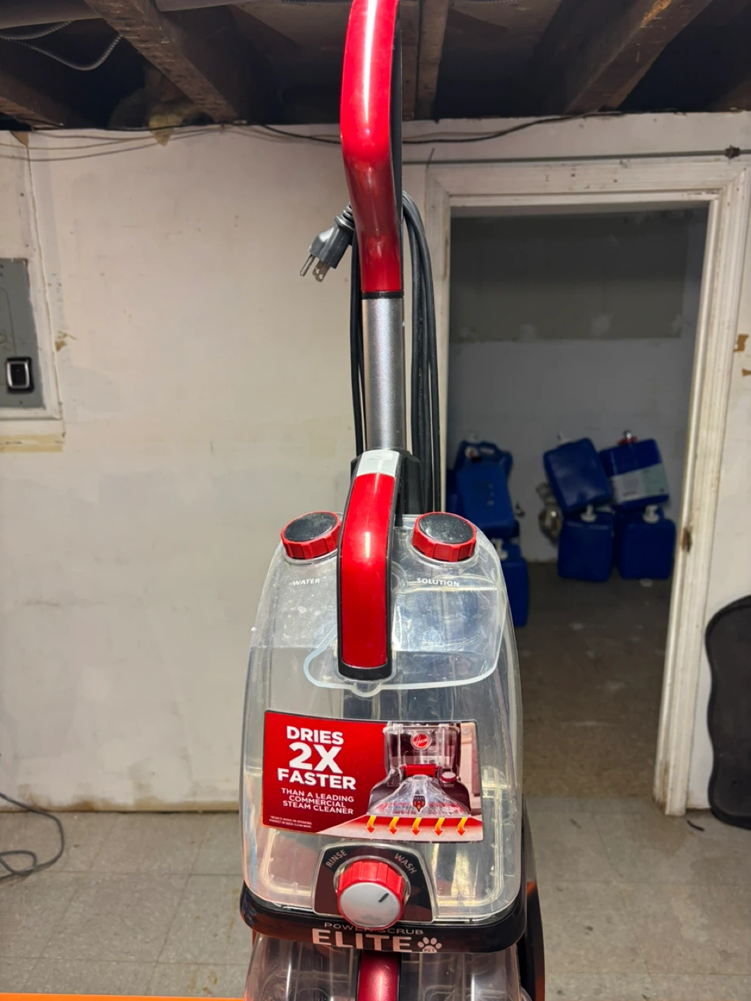 Hoover Elite 2x Faster Carpet Cleaner - photo 5