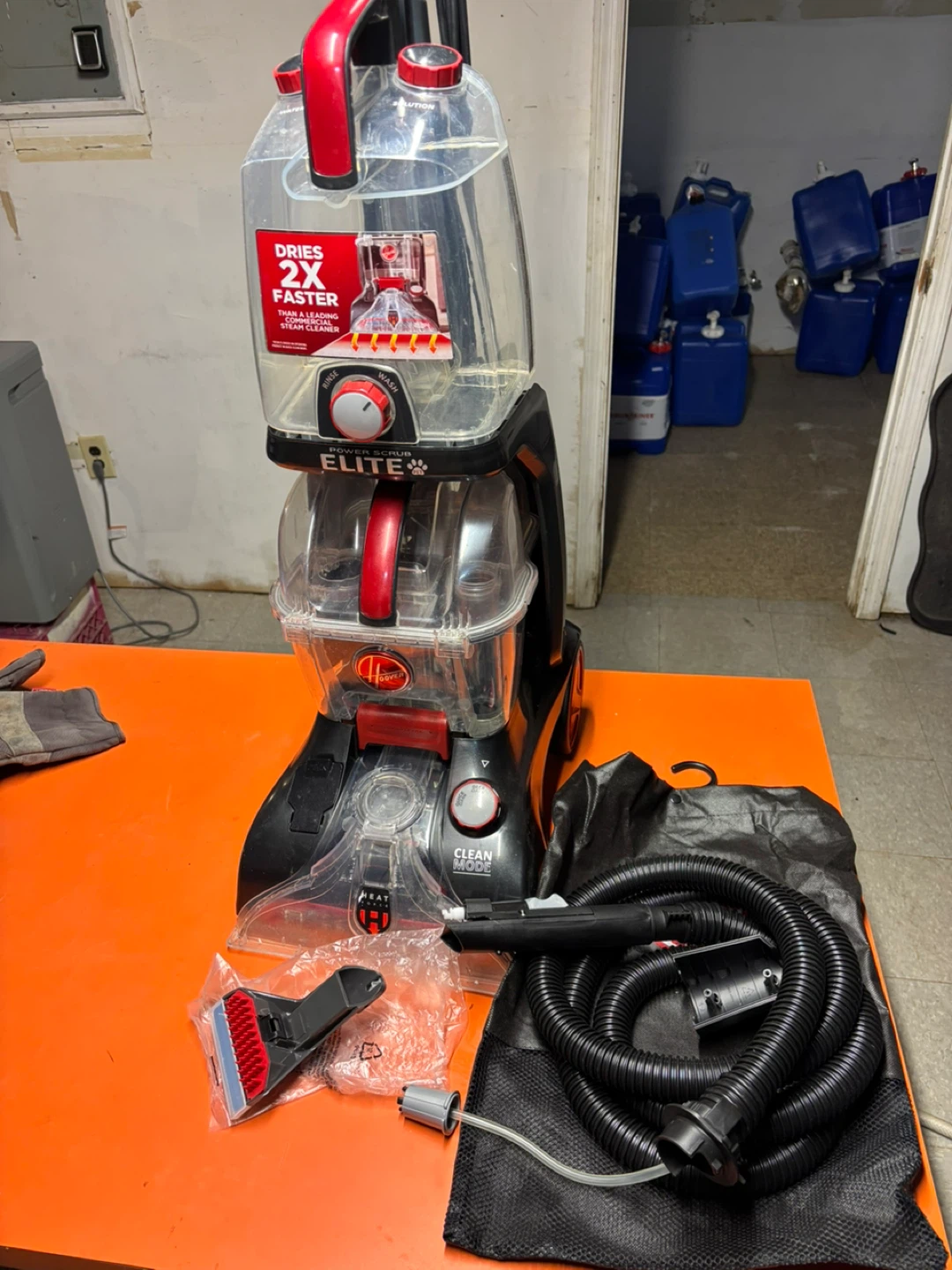 Hoover Elite 2x Faster Carpet Cleaner