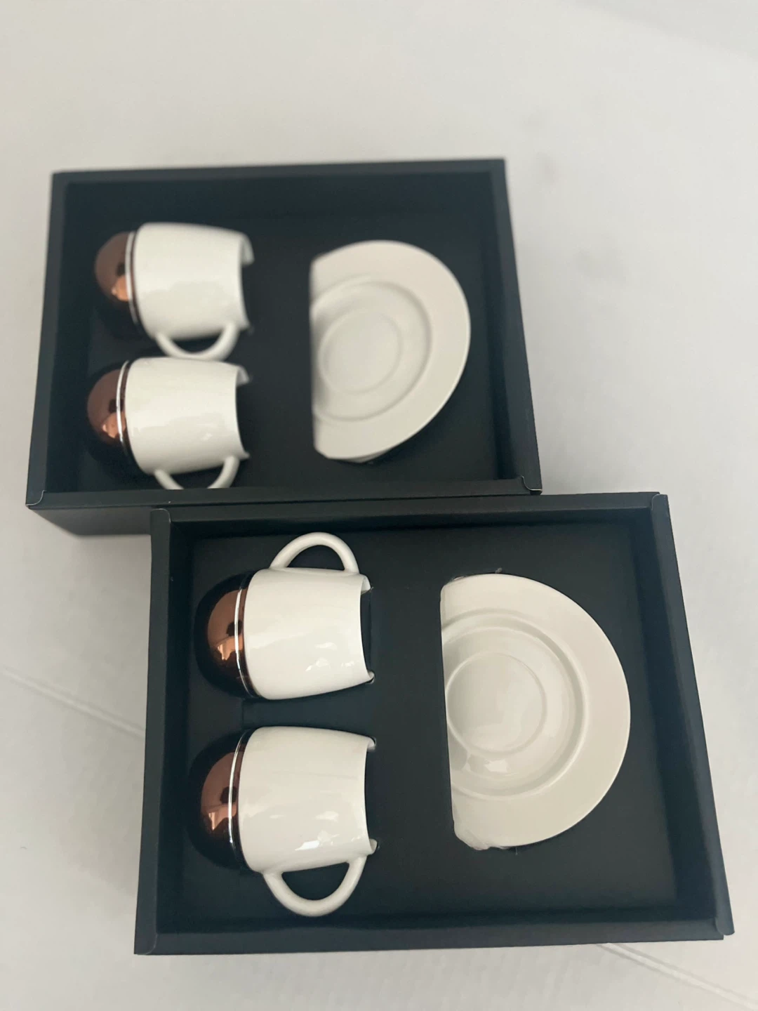NEW***Verdici Design Coffee Cups & Saucers 2 Set - photo 2