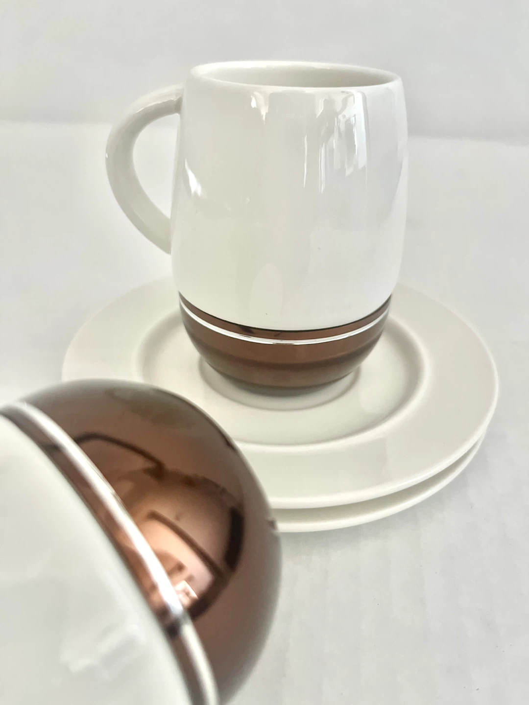 NEW***Verdici Design Coffee Cups & Saucers 2 Set - photo 3