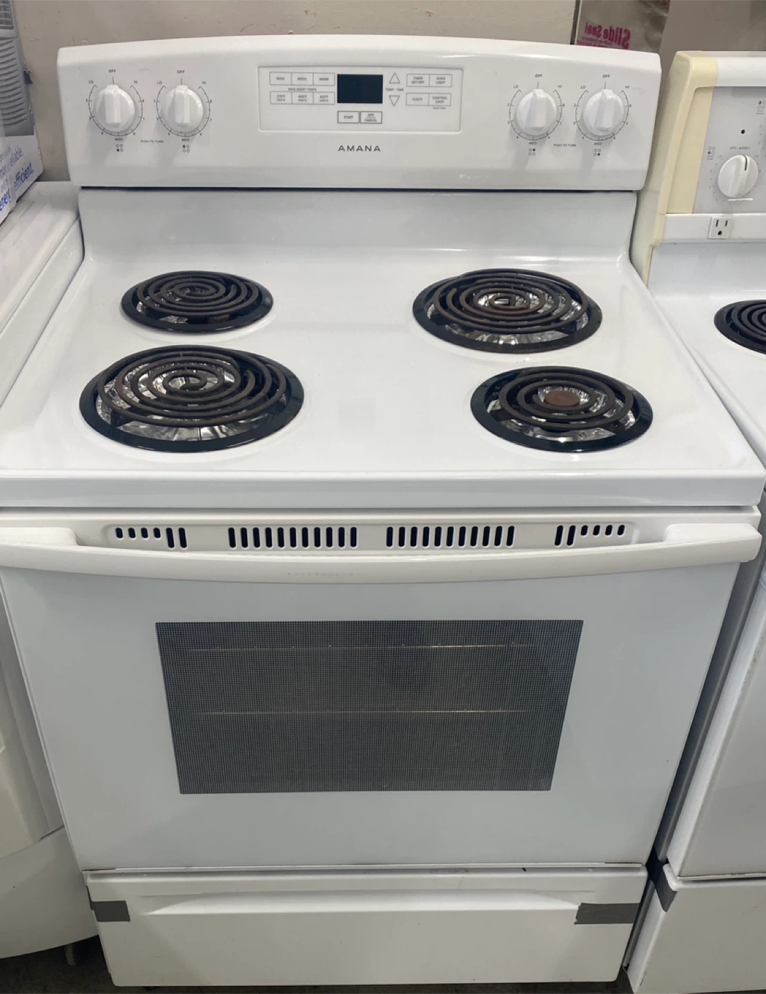 Two 30” White Ranges