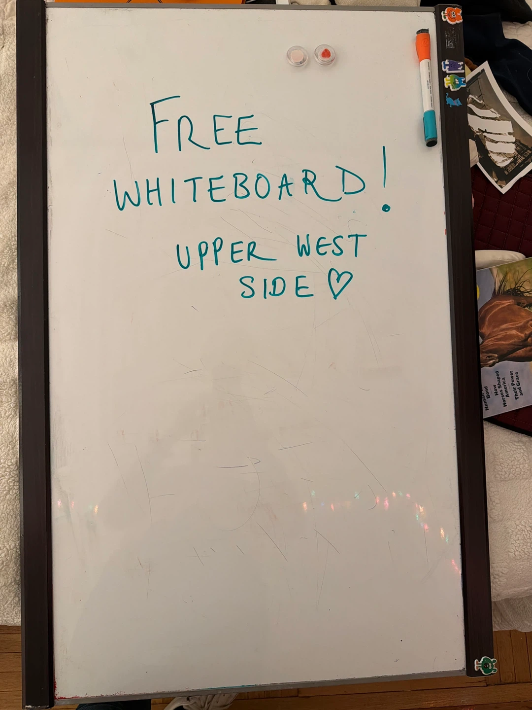 Free Whiteboard - Upper West Side Pickup