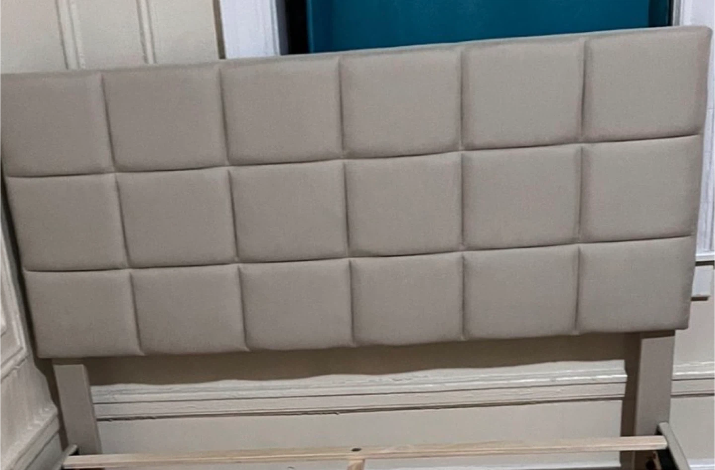 Upholstered Headboard Bed Frame - photo 2