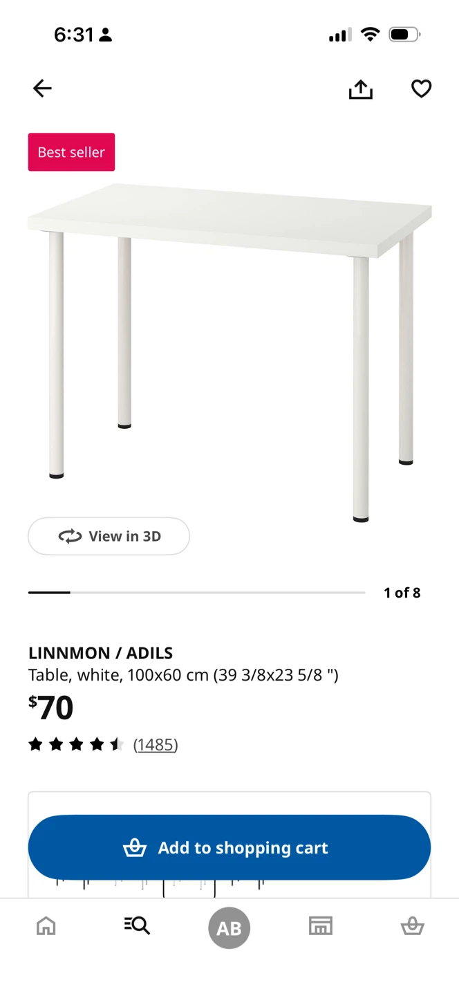 IKEA study table set - photo 3