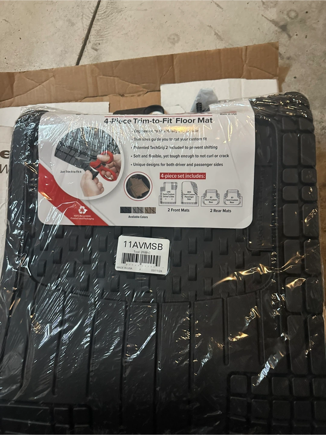 WeatherTech 4-Piece All-Weather Floor Mats - photo 2