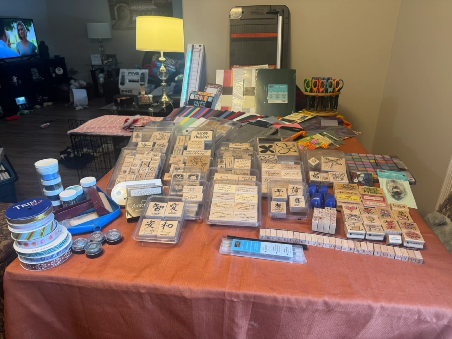 Stampin' Up! Card Stock & Assorted Crafting Supplies