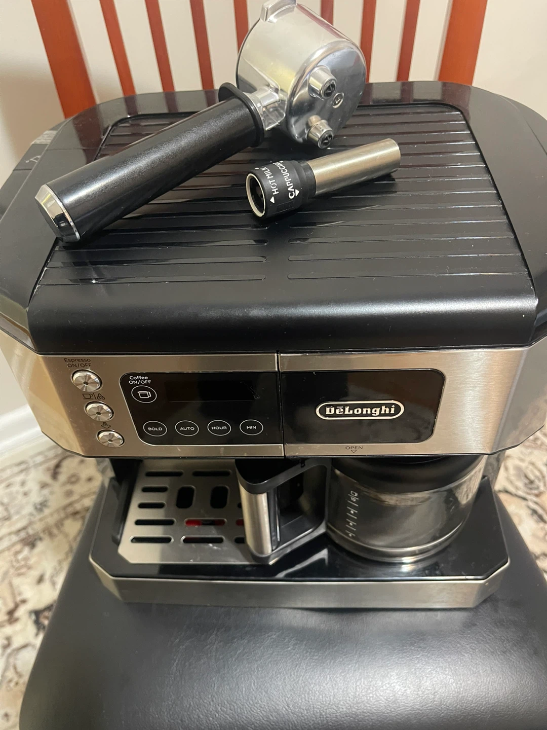 DeLonghi Coffee Machine with Carafe and Portafilter - photo 3