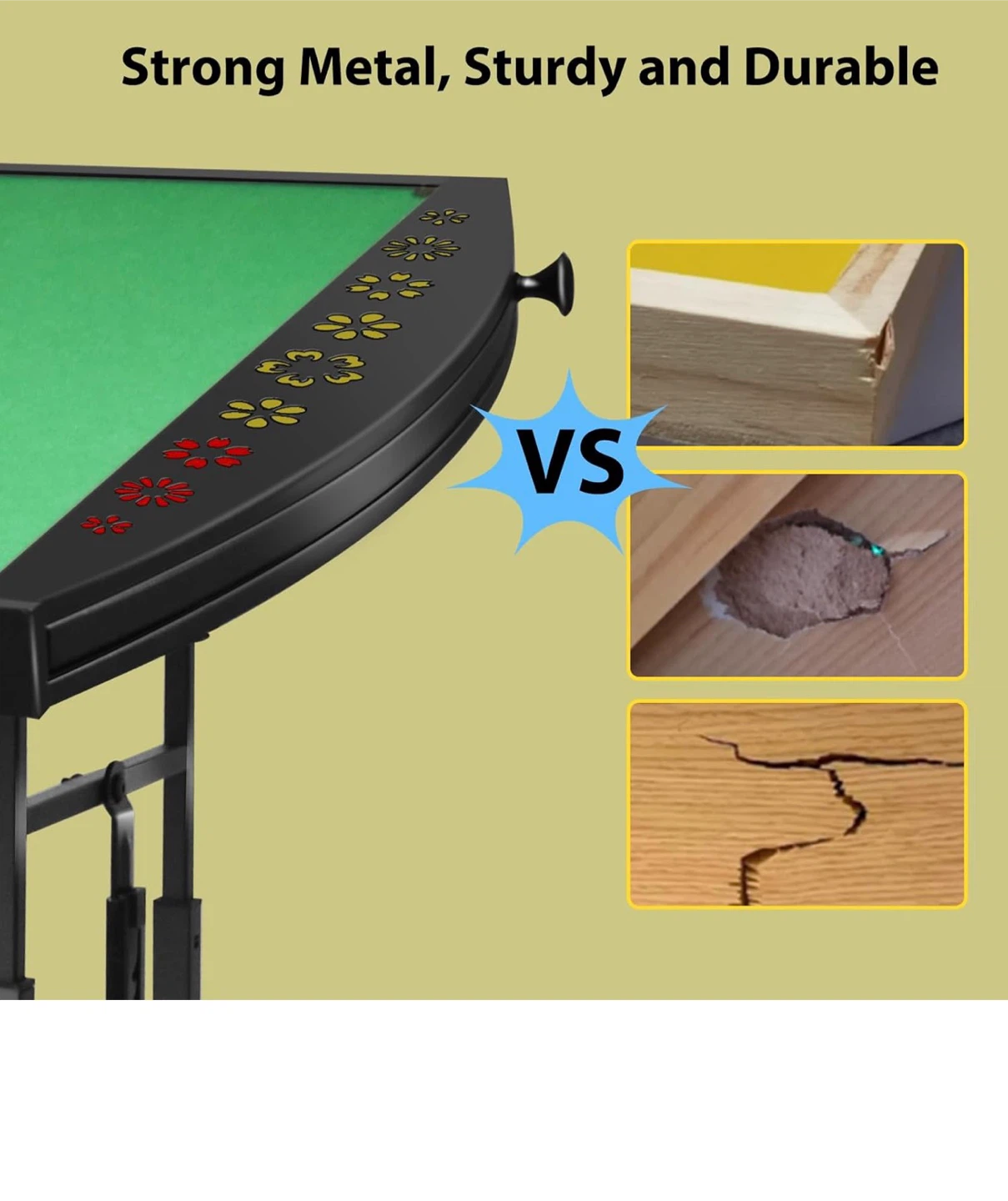 Portable Puzzle Table with Drawers - Adjustable Height & Tilt - photo 3