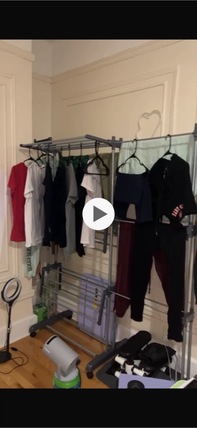 Clothes Drying Rack with Wheels - photo 2