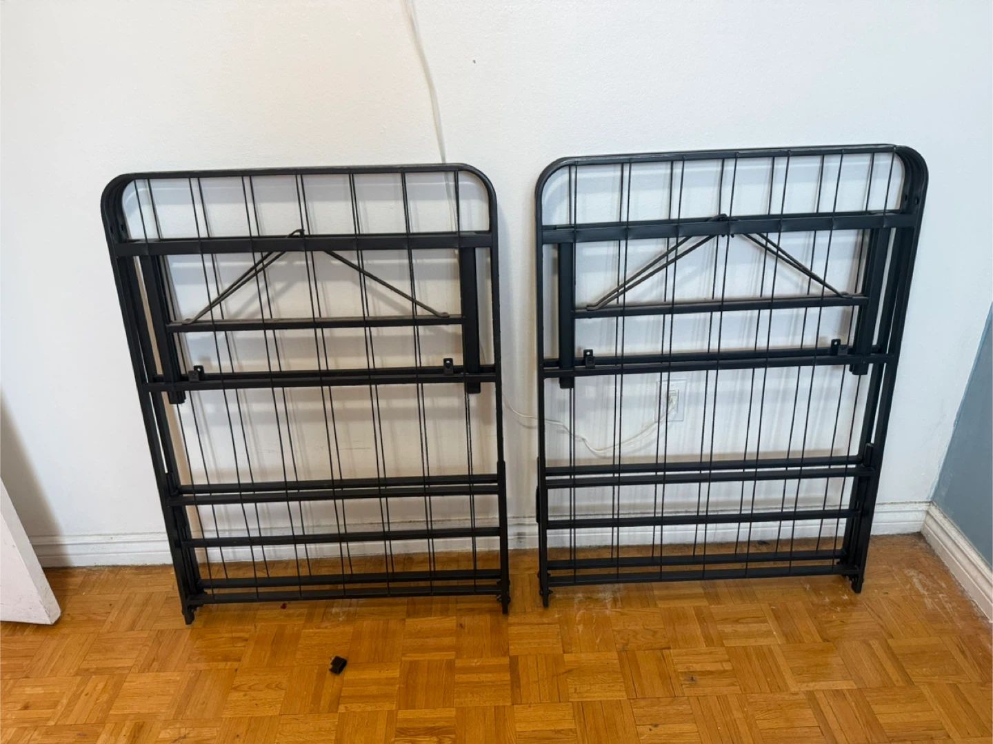 Folding Metal Bed Frame- Twin/Queen size