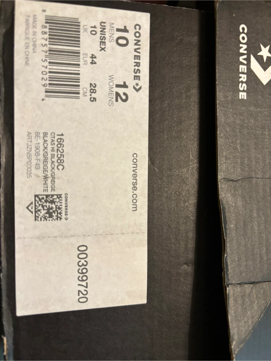 Converse Chuck Taylor All Star High Top Zebra Print Shoes - photo 3