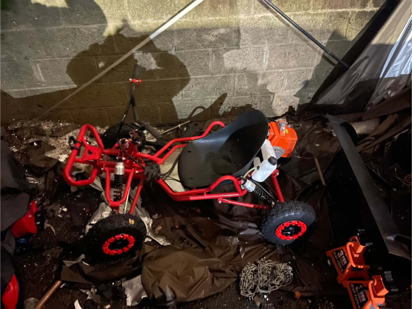 Red Kids Go-Kart - photo 3