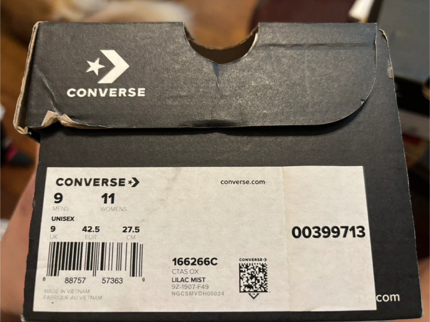 Converse Chuck Taylor All Star Ox Lilac Mist Sneakers - photo 3