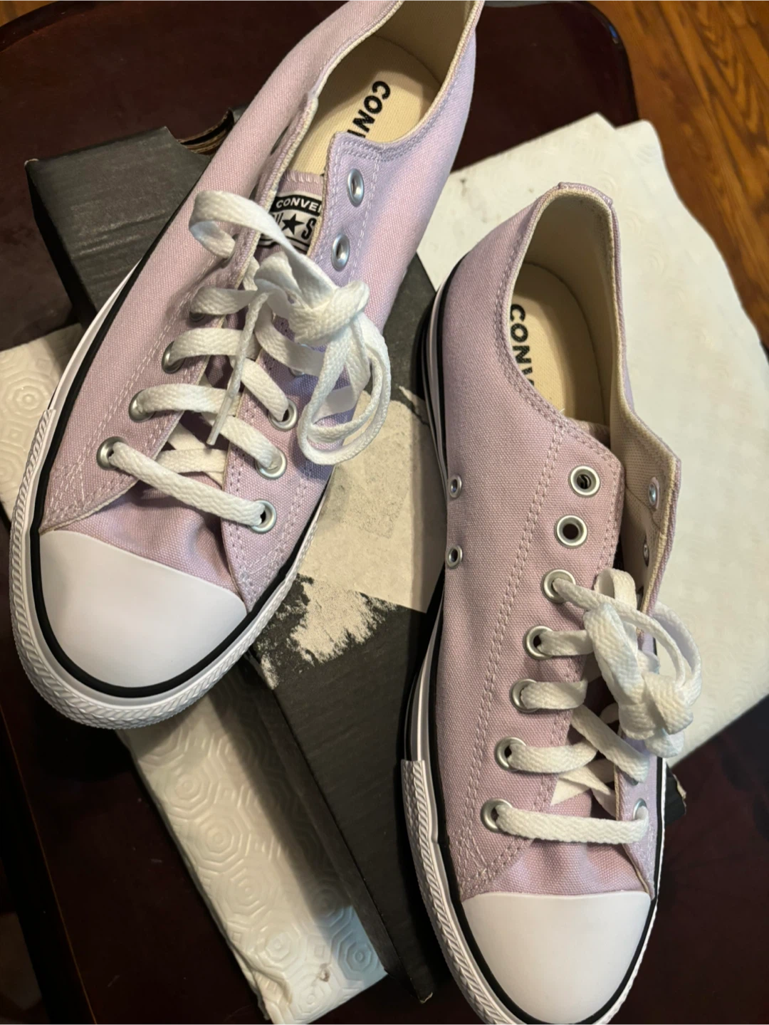 Converse Chuck Taylor All Star Ox Lilac Mist Sneakers - photo 2