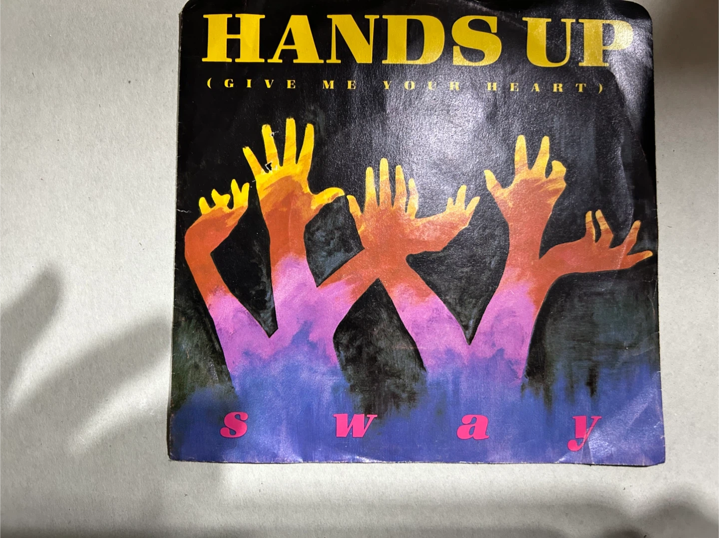 Hands Up (Give Me Your Heart) 7" Vinyl Single by Sway