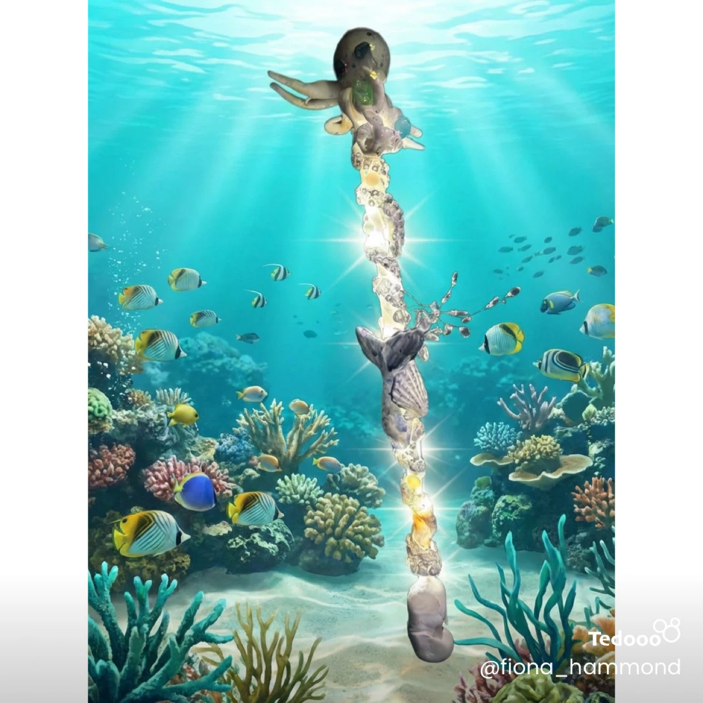 Octopus and Whale Tail Wand - photo 3