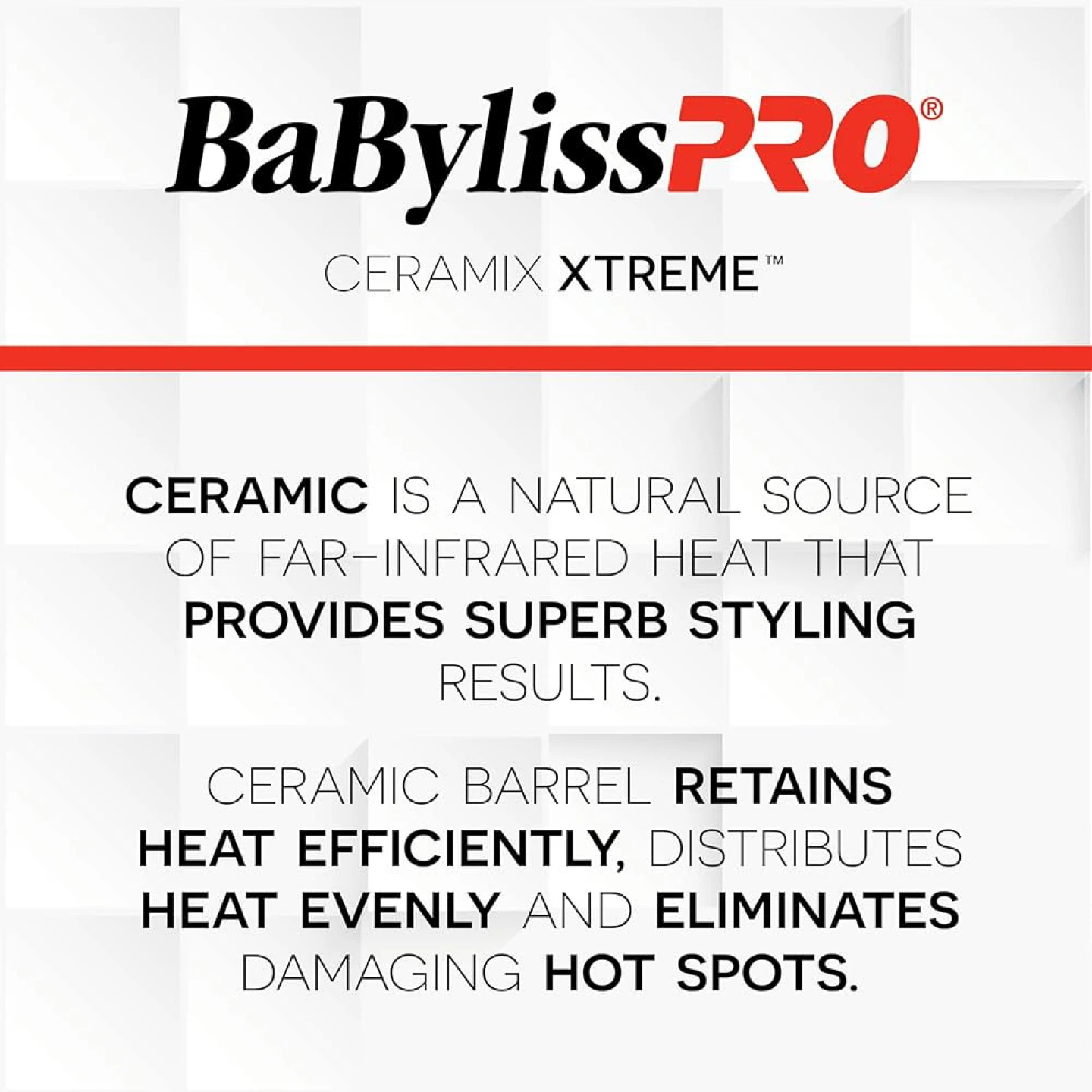 BaBylissPRO Ceramix Xtreme Dual Voltage Curling Iron 3/4” - photo 2