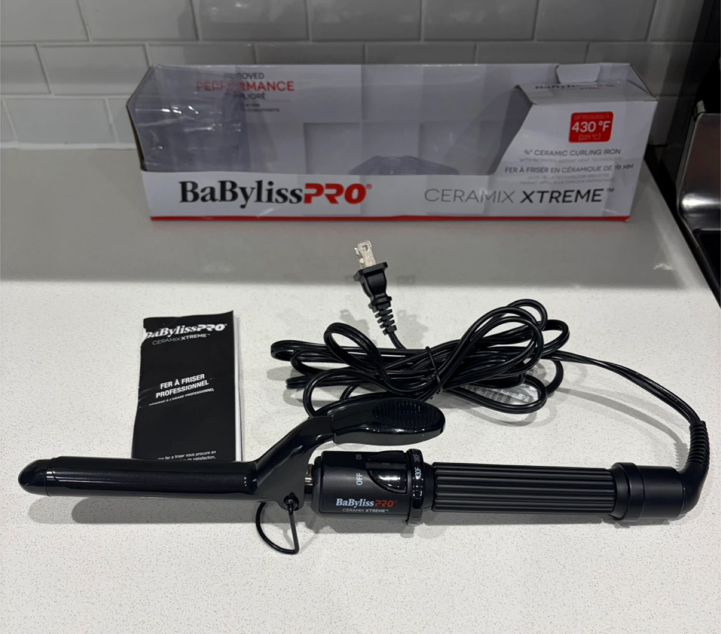 BaBylissPRO Ceramix Xtreme Dual Voltage Curling Iron 3/4” - photo 4