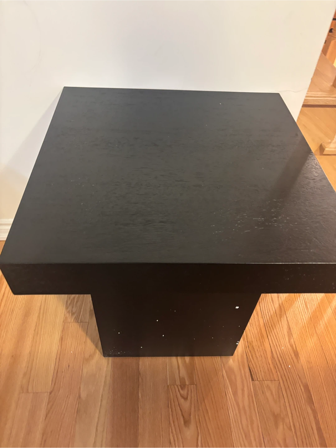 Black Cube Side/ Coffee Table