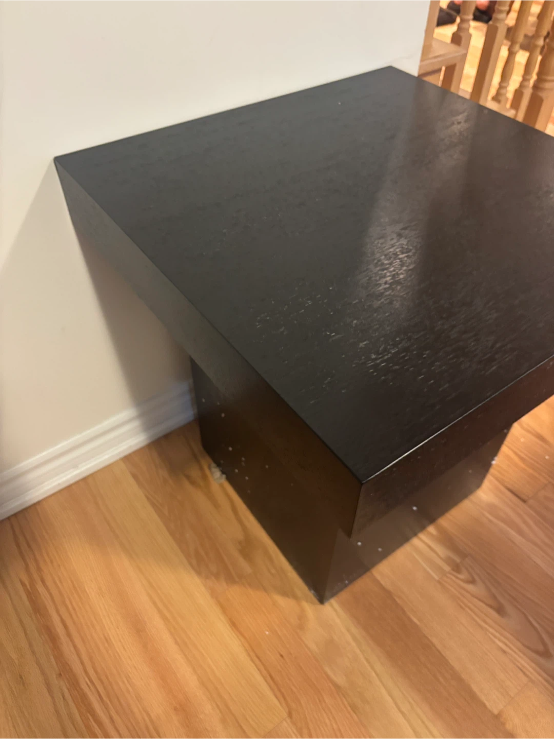 Black Cube Side/ Coffee Table - photo 2