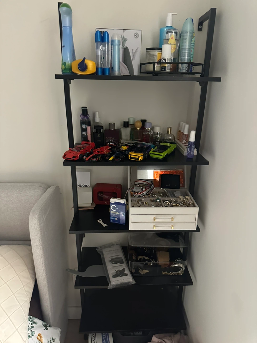 Black Wall Shelf