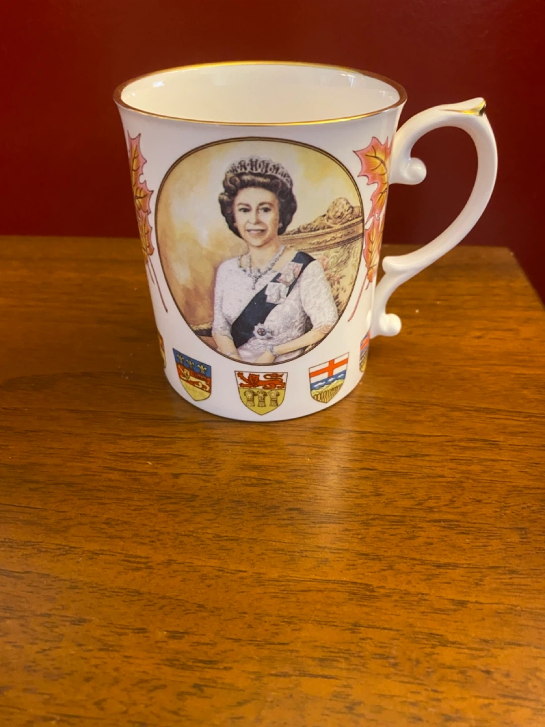 Caverswall "The Patriation of Canada Mug Limited Edition 81/1000