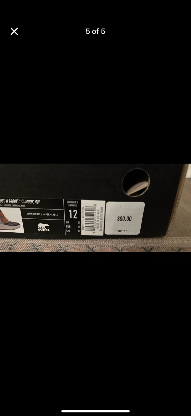 Kids winter snow boots Sobel 12 NEW - photo 4
