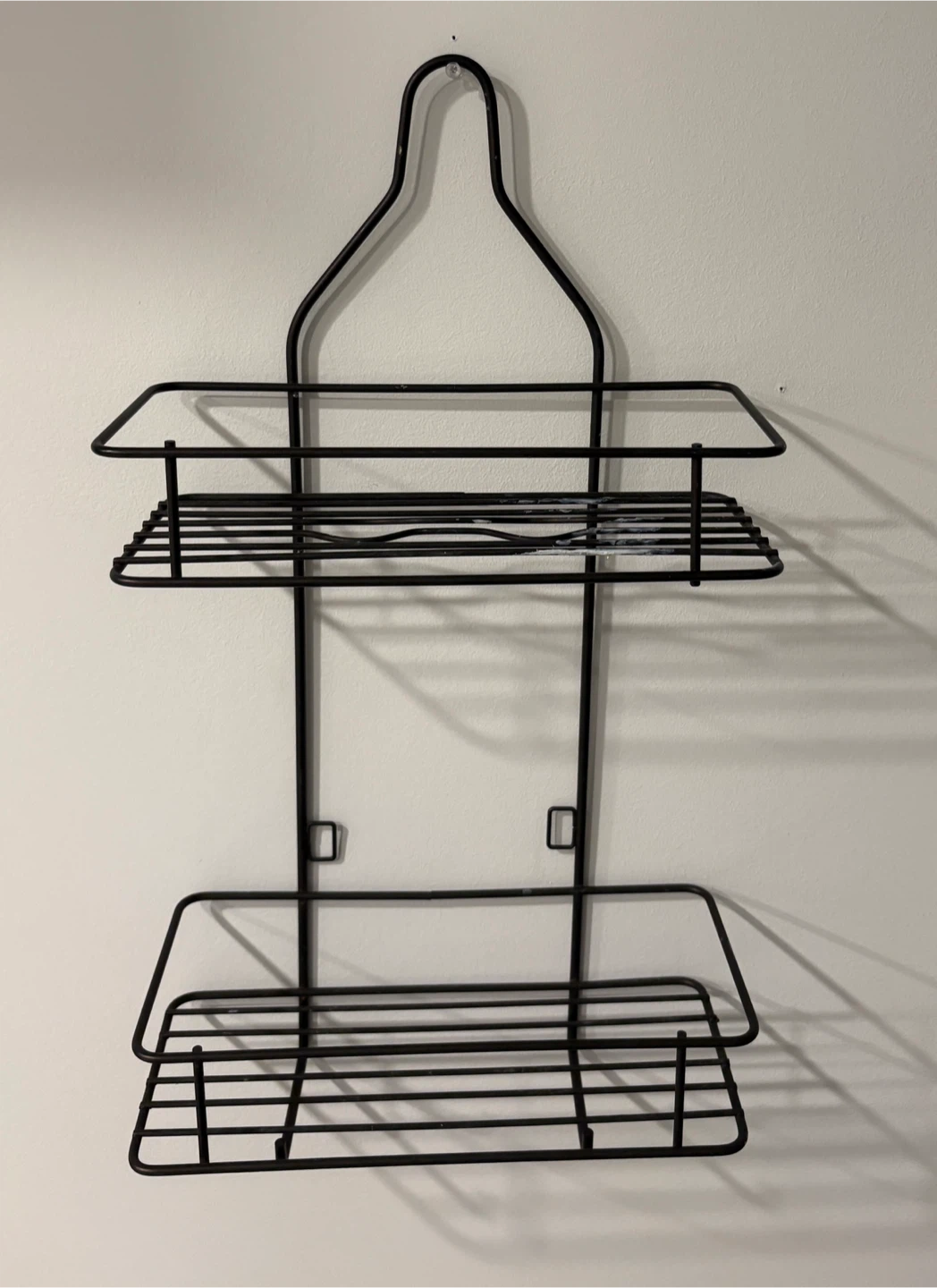 Black Metal Shower Caddy