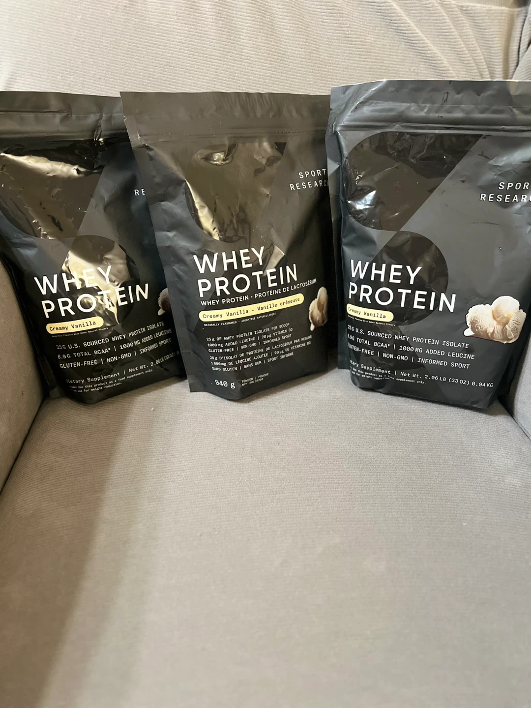 Sport Research Whey Protein - Creamy Vanilla