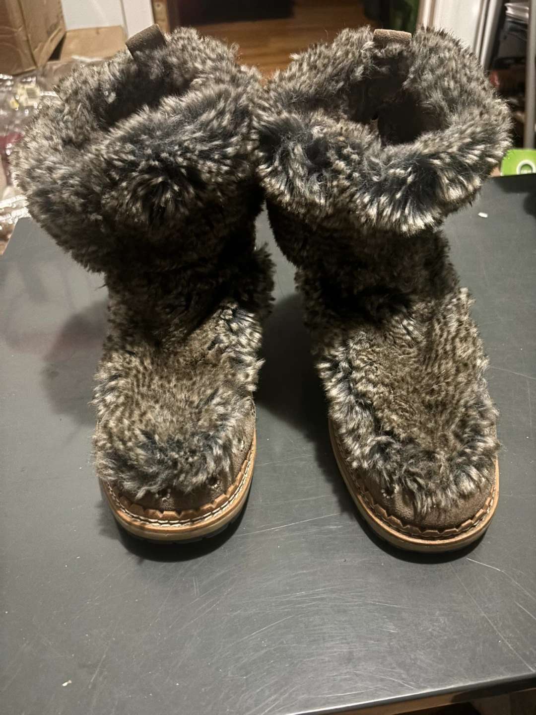 Sam Edelman Faux Fur Lined Boots Size 8.5