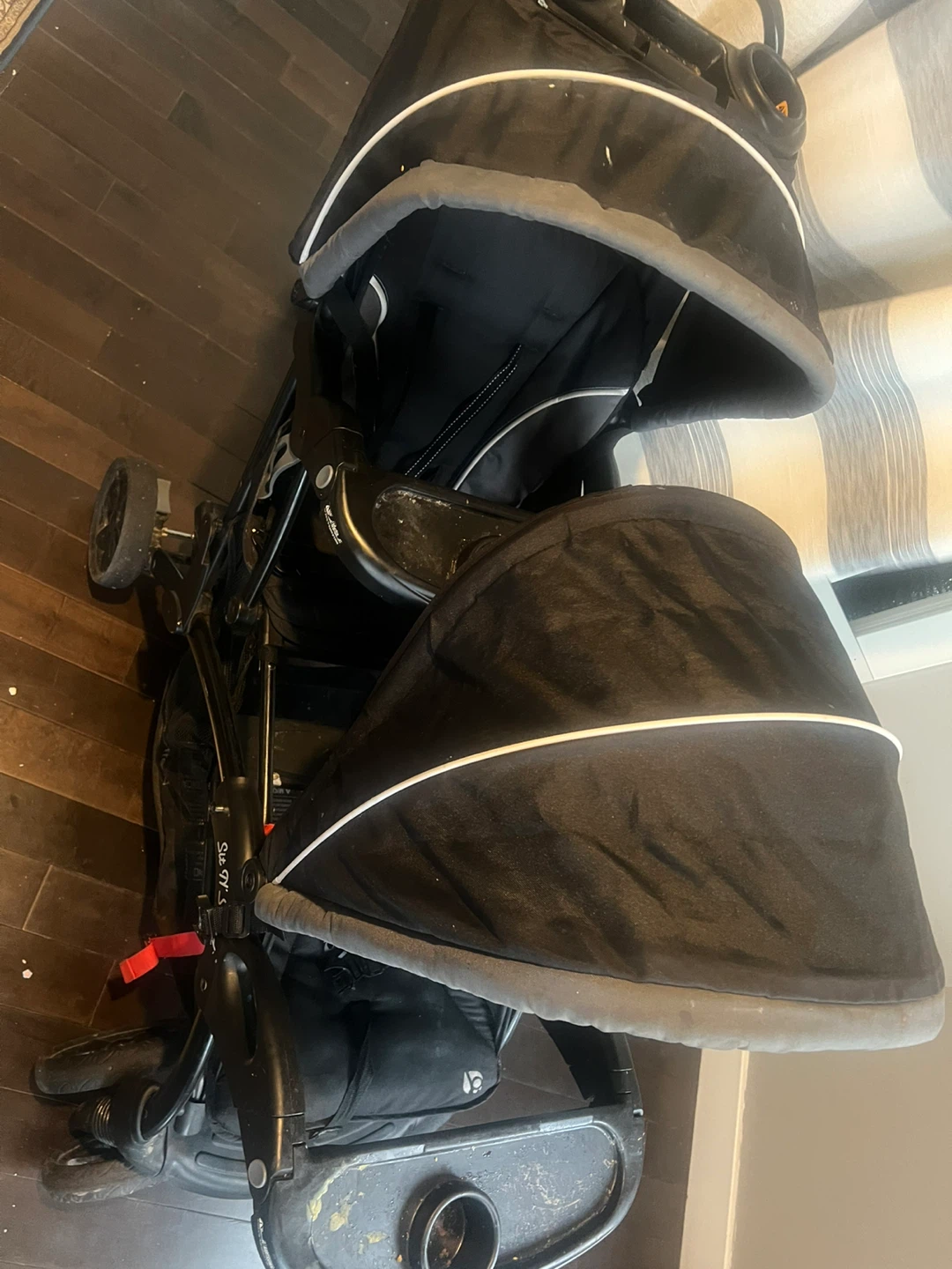 Black Graco Tandem Stroller - photo 2
