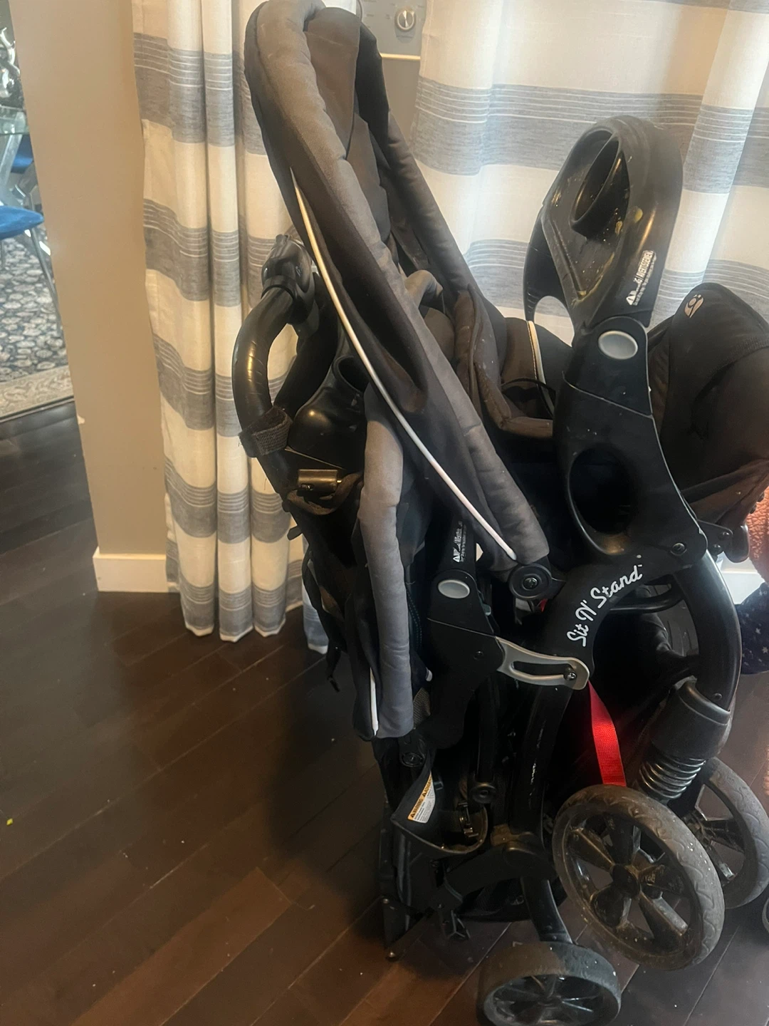 Black Graco Tandem Stroller - photo 3