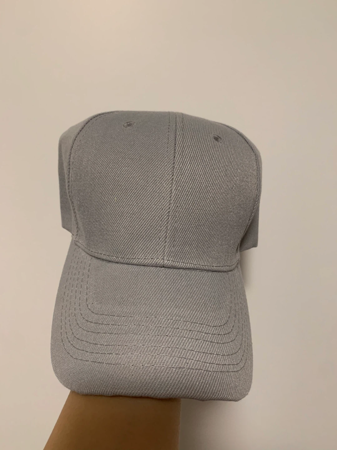 Grey Baseball Cap