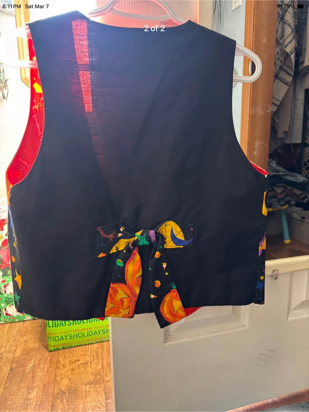 Ladies handmade Halloween Vest - photo 2