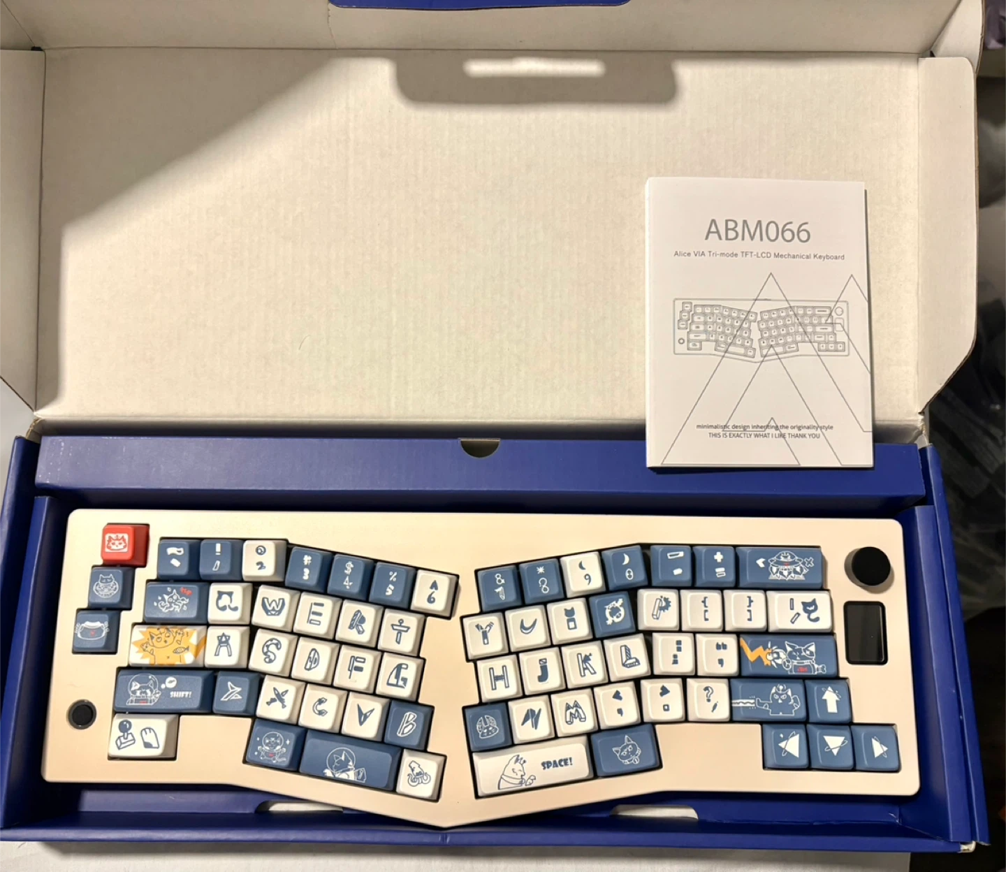 Cidoo ABM066 Mechanical Keyboard with TFT-LCD Screen - photo 2