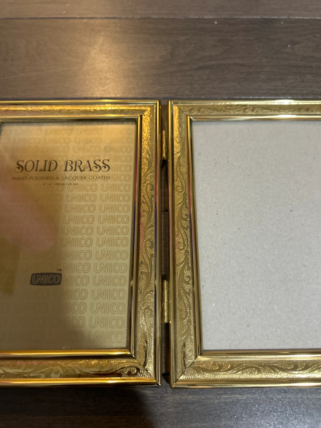 Unico Solid Brass Hinged Photo Frame - photo 3