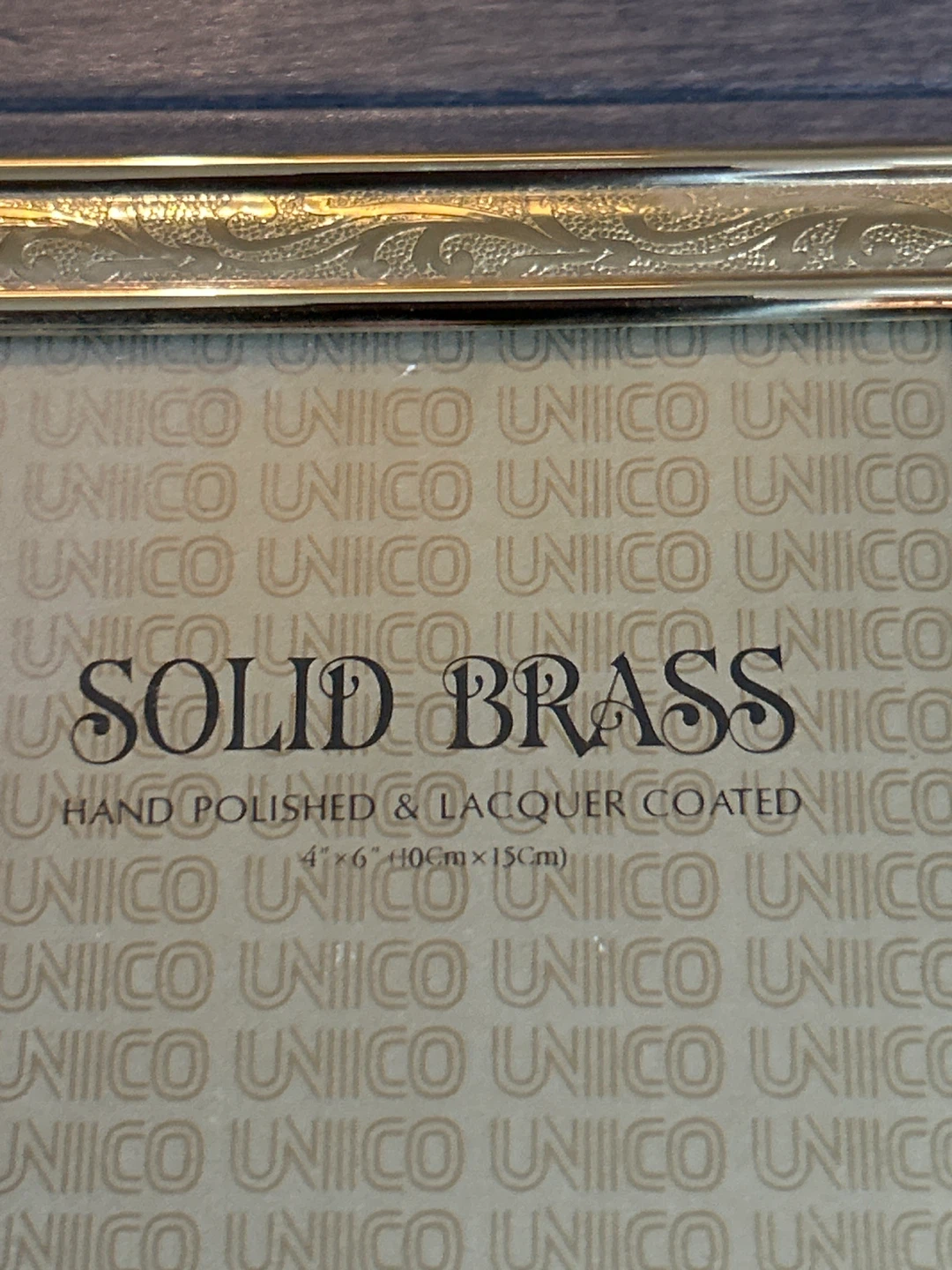 Unico Solid Brass Hinged Photo Frame - photo 2