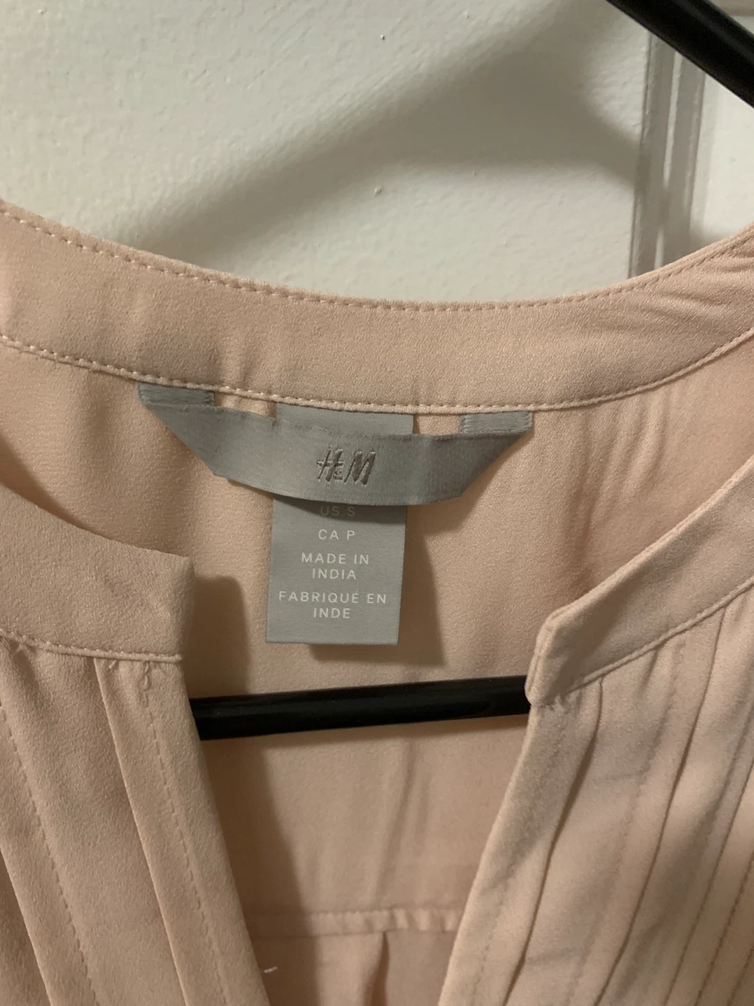 H&M Women's Blouse - Size S - Light Pink - photo 3