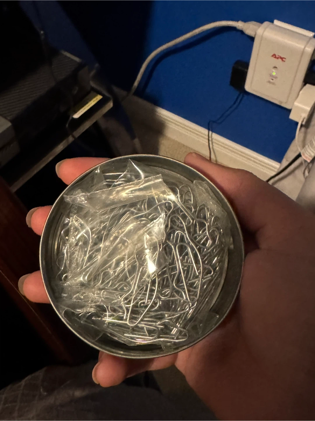 Porsche Metal Tin with Paper Clips - photo 2